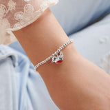 Children's Christmas A Little 'Christmas Robin' Bracelet