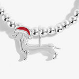 Children's Christmas A Little 'Dachshund Through The Snow' Bracelet