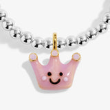 Kids' A Little Jomees 'Perfect Princess' Bracelet In Silver and Gold Plating
