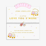Kids' A Little Jomees 'Love You S'More' Bracelet In Silver and Gold Plating