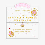 Kids' A Little Jomees 'Sprinkle Kindness Everywhere' Bracelet In Silver and Gold Plating