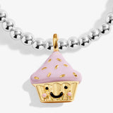 Kids' A Little Jomees 'Sprinkle Kindness Everywhere' Bracelet In Silver and Gold Plating