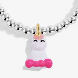 Kids' A Little Jomees 'Born To Sparkle' Bracelet In Silver and Gold Plating