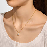 Loved By You, Molten, Gold Plated Necklace