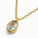 Loved By You, Molten, Gold Plated Necklace