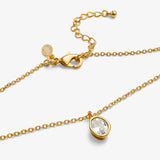 Loved By You, Molten, Gold Plated Necklace