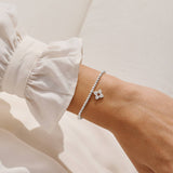 A Little 'There's No Better Mum Than You' Bracelet In Silver Plating