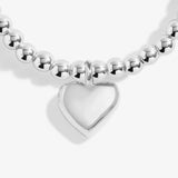 Life’s A Charm ‘Love You To The Moon And Back’ Bracelet In Silver Plating