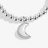 Life’s A Charm ‘Love You To The Moon And Back’ Bracelet In Silver Plating