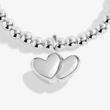 Life’s A Charm ‘Love You To The Moon And Back’ Bracelet In Silver Plating
