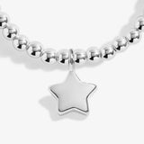 Life’s A Charm ‘Love You To The Moon And Back’ Bracelet In Silver Plating