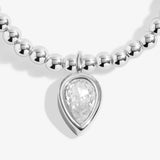 Life’s A Charm, A Little ‘Be The Sparkle’ Bracelet In Silver Plating