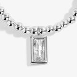 Life’s A Charm, A Little ‘Be The Sparkle’ Bracelet In Silver Plating