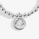 Life’s A Charm, A Little ‘Be The Sparkle’ Bracelet In Silver Plating