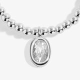 Life’s A Charm, A Little ‘Be The Sparkle’ Bracelet In Silver Plating
