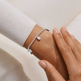Life’s A Charm, A Little ‘Be The Sparkle’ Bracelet In Silver Plating