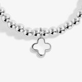 Life’s A charm ‘Happy Birthday’ Bracelet In Silver Plating
