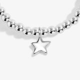 Life’s A charm ‘Happy Birthday’ Bracelet In Silver Plating