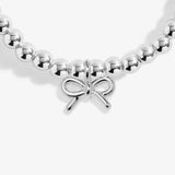 Life’s A charm ‘Happy Birthday’ Bracelet In Silver Plating