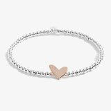 Beautifully Boxed A Little ‘Happy 40th Birthday” In Silver And Rose Gold Plating