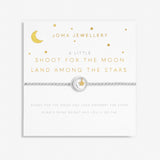 Children's A Little 'Shoot For The Moon And Land Among The Stars' Bracelet