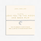 A Little 'I Love You To The Moon And Back Mum' Bracelet