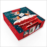Festive Robins Boxed Christmas Cards