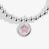 Kids' Confetti A Little 'So Very Proud Of You' Bracelet In Silver Plating