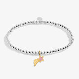 Kids' Confetti A Little 'You Are The Brightest Star' Bracelet In Silver and Gold Plating