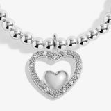 A Little 'Happy Birthday Granny' Bracelet In Silver Plating