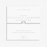 A Little 'Friendship Laughter Happiness' Bracelet