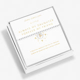 Boxed A Little 'Always My Daughter Forever My Friend' Bracelet