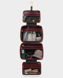 Hanging Wash Bag, Cherry - 18cm x 25cm x 13cm