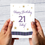 Happy Birthday...21 Today (A Touch of Tartan)