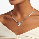 Solaria Baroque Pearl Pendant Necklace In Silver Plating