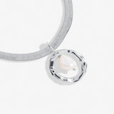 Solaria Baroque Pearl Pendant Necklace In Silver Plating