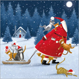 Festive Father Christmas Boxed Christmas Cards