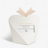 Bridal From The Heart Gift Box 'Bride' Bracelet In Silver Plating