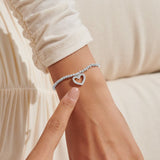 Bridal From The Heart Gift Box 'Bridesmaid' Bracelet In Silver Plating