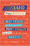 Wonderful Husband, Happy Birthday To My Best Friend