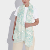 Animal Foil Printed Scarf