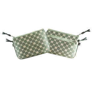 Green Woven Jacquard Juliet Purse