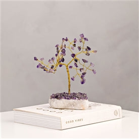 Small Gemstone Tree - Amethyst, 11.8cm