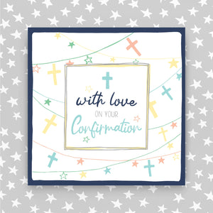 With Love on your Confirmation Card