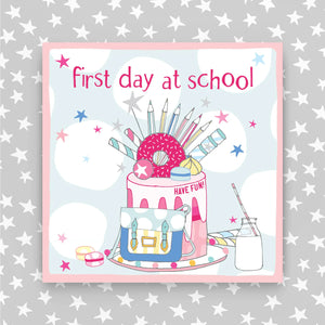 1st Day At School - Pink