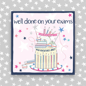 Well Done On Your Exams - Pink