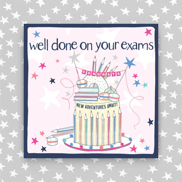 Well Done On Your Exams - Pink