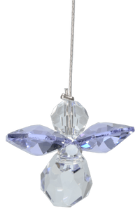 Crystal Guardian Angel - Light Amethyst