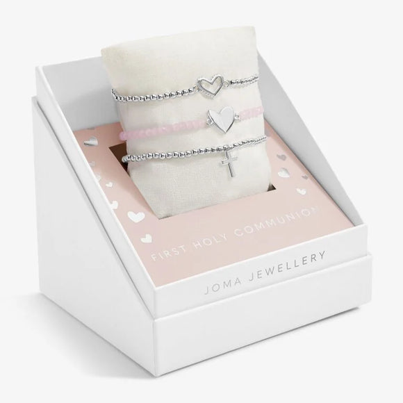 Children's Celebrate Your ‘ First Communion' Bracelet Gift Box
