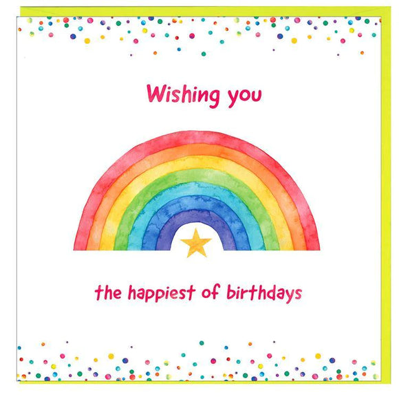 Card: Wishing You The Happiest Of Birthdays